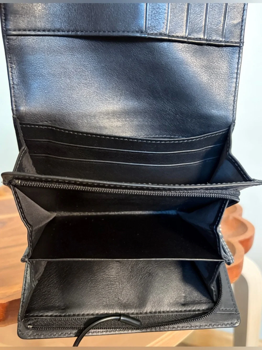 Coach Soho Buckle Bifold Wallet Black NWOT